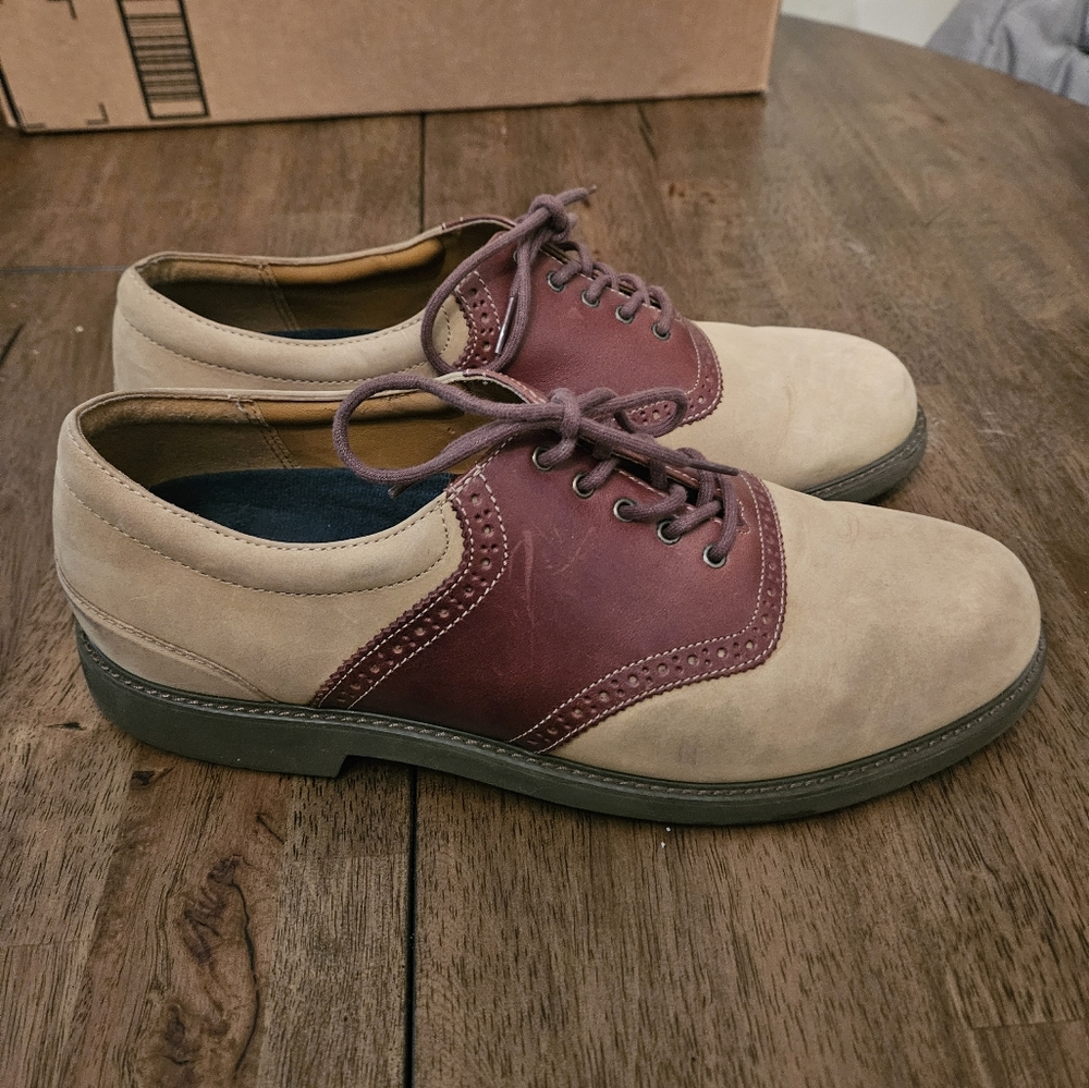 Rockport 2 toned Leather Suede Dress Shoes